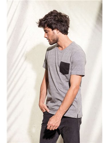 ORGANIC COTTON T-SHIRT WITH POCKET