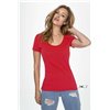 METROPOLITAN WOMEN'S LOW-CUT ROUND NECK T-SHIRT