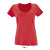 METROPOLITAN WOMEN'S LOW-CUT ROUND NECK T-SHIRT