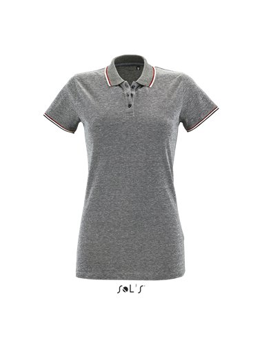 PANAME WOMEN - HEATHER POLO SHIRT