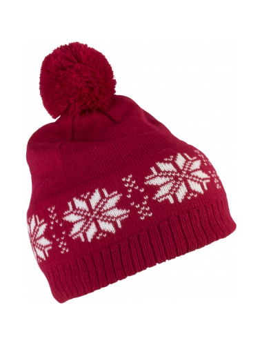 KP540 FAIR ISLE KNIT BEANIE