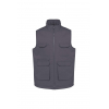 UNISEX PADDED MULTI-POCKET POLYCOTTON VEST