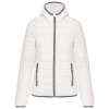 LADIES' LIGHTWEIGHT HOODED PADDED JACKET