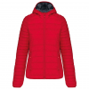 LADIES' LIGHTWEIGHT HOODED DOWN JACKET