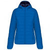 LADIES' LIGHTWEIGHT HOODED PADDED JACKET