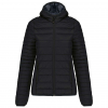 LADIES' LIGHTWEIGHT HOODED PADDED JACKET