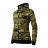 Sweatshirt women’s Camo Zipper