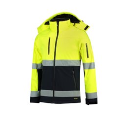 Softshell Jacket unisex Bi-color EN ISO 20471 Softshell