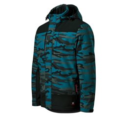 Winter softshell jacket men’s Vertex Camo