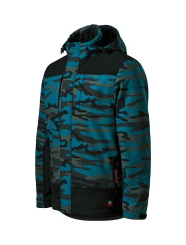 Winter softshell jacket men’s Vertex Camo