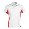 FLAG - SHORT-SLEEVED TWO-TONE POLO SHIRT