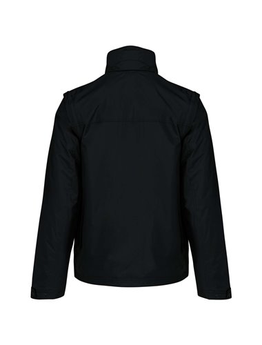 SCORE - DETACHABLE-SLEEVED BLOUSON JACKET