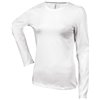 LADIES' LONG-SLEEVED CREW NECK T-SHIRT