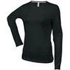 LADIES' LONG-SLEEVED CREW NECK T-SHIRT