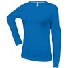 LADIES' LONG-SLEEVED CREW NECK T-SHIRT