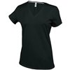 LADIES' SHORT-SLEEVED V-NECK T-SHIRT