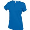 LADIES' SHORT-SLEEVED V-NECK T-SHIRT