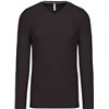 MEN'S LONG-SLEEVED V-NECK T-SHIRT