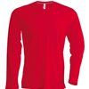 MEN'S LONG-SLEEVED V-NECK T-SHIRT