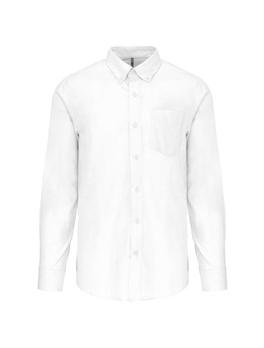 MEN'S LONG-SLEEVED OXFORD SHIRT