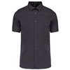 SHORT-SLEEVED COTTON/ELASTANE SHIRT