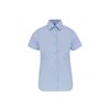 LADIES' SHORT-SLEEVED COTTON/ELASTANE SHIRT