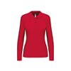 LADIES' LONG-SLEEVED POLO SHIRT