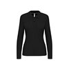 LADIES' LONG-SLEEVED POLO SHIRT