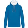 MEN'S CONTRAST HOODED SWEATSHIRT