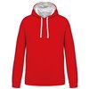 MEN'S CONTRAST HOODED SWEATSHIRT