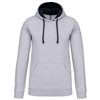 MEN'S CONTRAST HOODED SWEATSHIRT