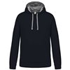 MEN'S CONTRAST HOODED SWEATSHIRT