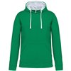 MEN'S CONTRAST HOODED SWEATSHIRT