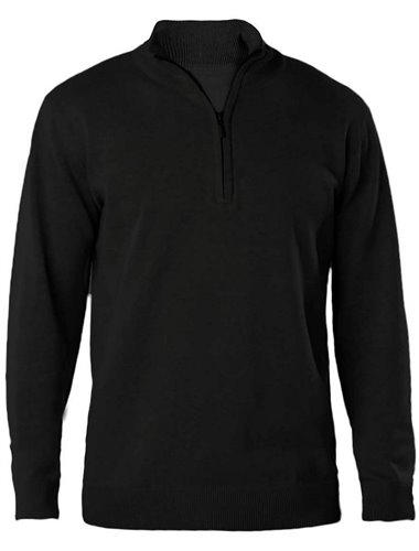 MEN'S ZIP NECK JUMPER