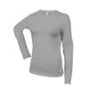 LADIES' LONG-SLEEVED CREW NECK T-SHIRT