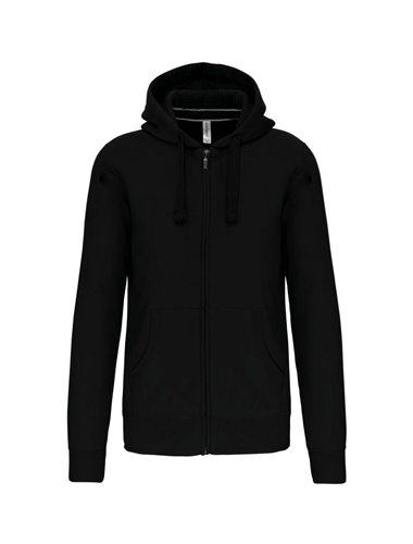 MEN'S FULL ZIP HOODED SWEATSHIRT