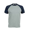 BASEBALL - SHORT-SLEEVED TWO-TONE T-SHIRT