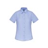 LADIES' SHORT-SLEEVED COTTON POPLIN SHIRT