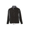 SOL'S NORDIC - MEN’S TWO-COLOUR ZIPPED FLEECE JACKET