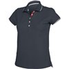 LADIES' SHORT-SLEEVED PIQUÉ KNIT POLO SHIRT