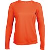 LADIES' LONG-SLEEVED SPORTS T-SHIRT