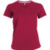 LADIES' SHORT-SLEEVED V-NECK T-SHIRT