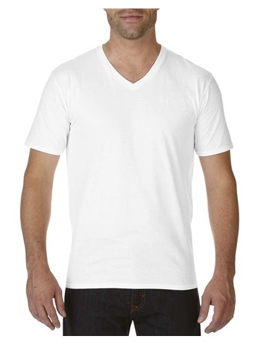 PREMIUM COTTON ADULT V-NECK T-SHIRT