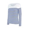 LADIES’ LONG-SLEEVED BRETON STRIPE TOP