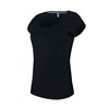 LADIES’ BOAT NECK SHORT-SLEEVED T-SHIRT