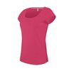 LADIES’ BOAT NECK SHORT-SLEEVED T-SHIRT