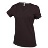 LADIES' SHORT-SLEEVED V-NECK T-SHIRT