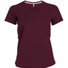 LADIES' SHORT-SLEEVED V-NECK T-SHIRT