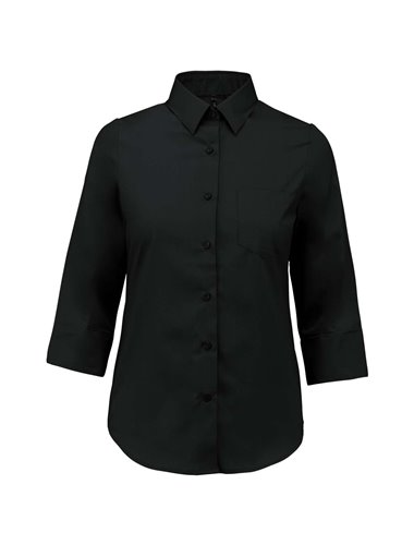 LADIES' 3/4 SLEEVED SHIRT