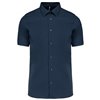 SHORT-SLEEVED COTTON/ELASTANE SHIRT